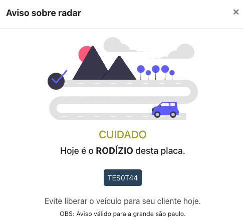 Inteligencia sistema imagem de radar